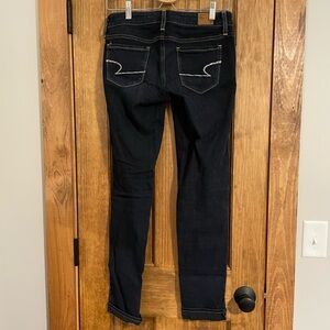 American Eagle Outfitters Blue Skinny Jeans Classic Style